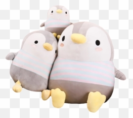 Plushies - Penguin Plush Emoji,Emoji Stuffed Toys