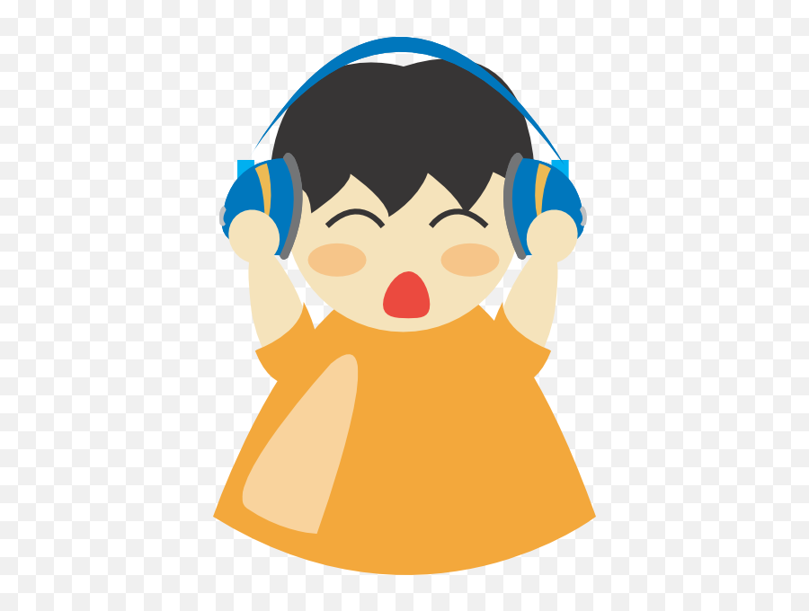 Bob Dylan - Animated Child Listening Music Png Emoji,Animasi Emotion