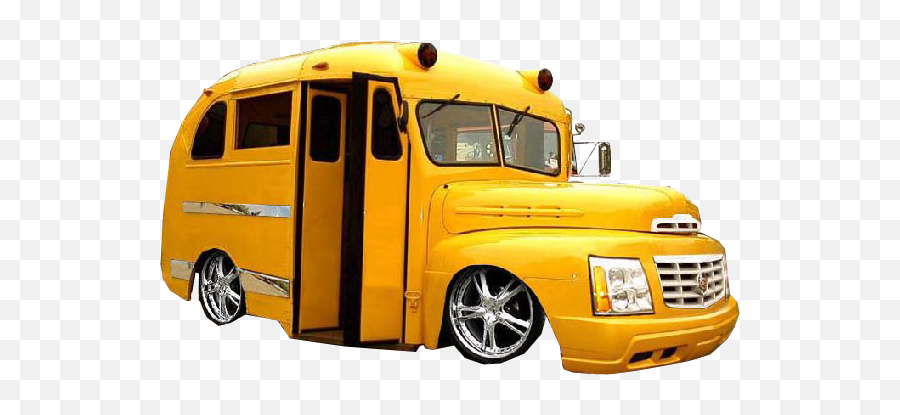 School Bus With Rims Psd Official Psds - Lowrider Bus Emoji,Bus Sign Emoji