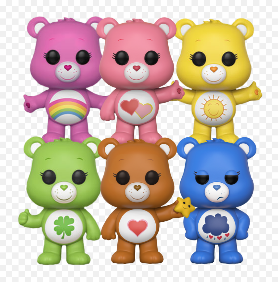 Care Bears Emoji,Translucent Baymax Funko Pop Emoticon