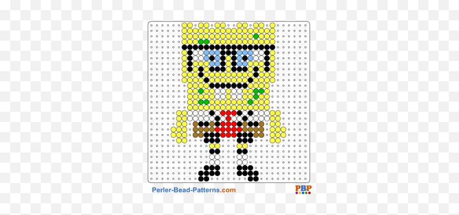 Pin On Perler Bead Patterns - Easy Spongebob Perler Bead Patterns Emoji,Perler Bead Ideas Emojis