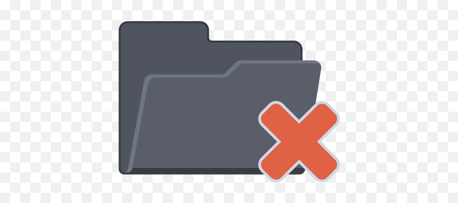 Cross Folder Icon - Cross Folder Icon Emoji,Cross Folder Folder Emoji