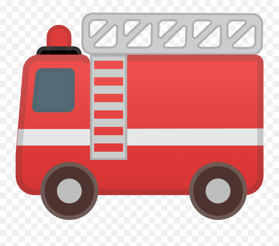 Fire Engine Emoji - Fire Engine Icon Png,Android Emoticons Man Under Bus