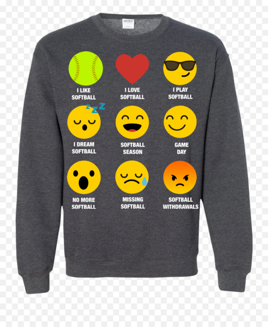 I Love Softball Emoji Emoticon Team - Supreme Naruto Hoodies,Cute Softball Emojis