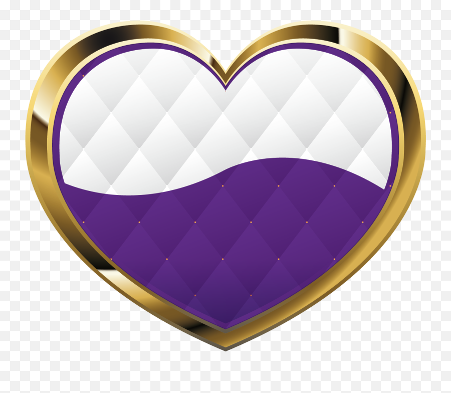 Purple Heart Euclidean Vector Metal - Purple Heartshaped Transparent Background Purple Heart Shape Emoji,Purple Heart Emojis Transparent