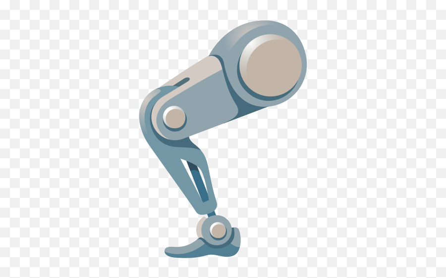 Mechanical Leg Emoji - Pierna Mecánica,Metal Emoji