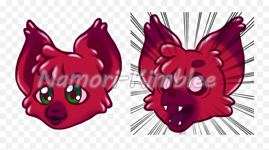 Twitch Emotes For Cherry Flavored Fox By Namori - Kimblee On Scary Emoji,Twith Emojis