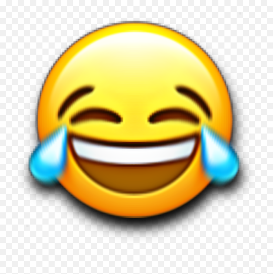 Smileemoji Laughing Funemoji Sticker By Hama Karwan - You Accidentally Type Meme,Laugh Cry Emoji