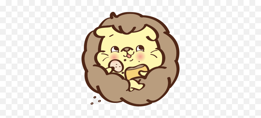 Furry Hedgehog Dog Yuanyuan - By Kuang Hsi Lo Language Emoji,Furry Emoticon :3c