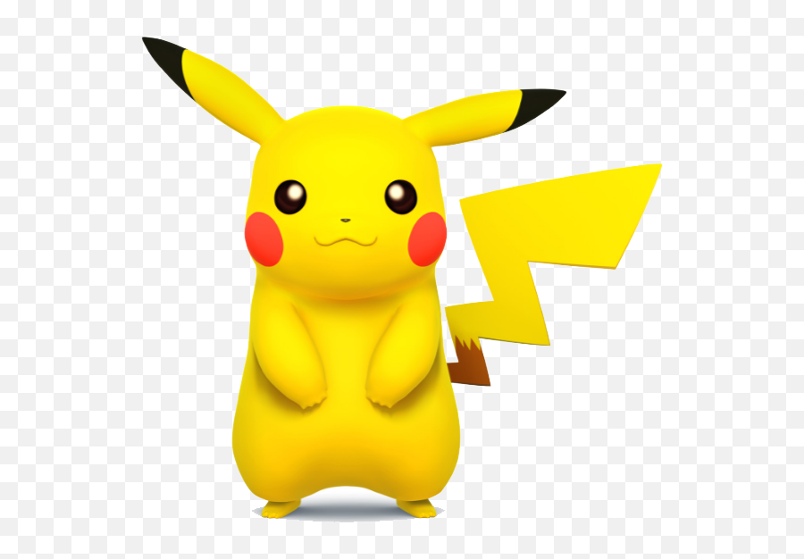 Pikachu 3d Pokemon Png - Super Smash Bros Wii U Pikachu Emoji,Pokemon Emoji