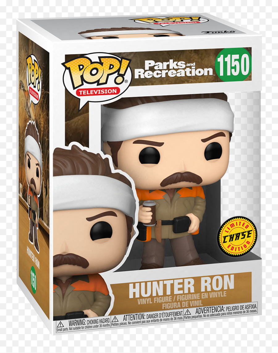 Parks Recreation Funko Hunter - Hunter Ron Funko Pop Emoji,Ron Swanson Not Good Emotions