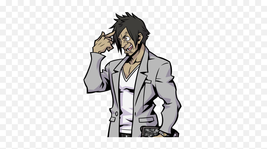 Neo The World Ends With You Characters - Tv Tropes Fictional Character Emoji,Scheming Emoticon