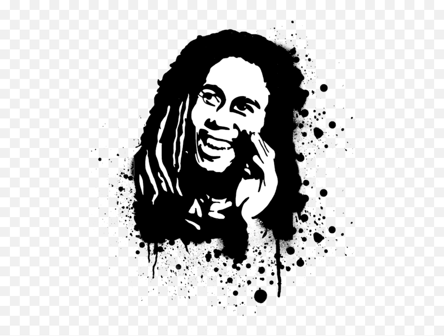 Bob Marley - Bob Marley Tattoo Drawing Emoji,Bob Marley Emoji