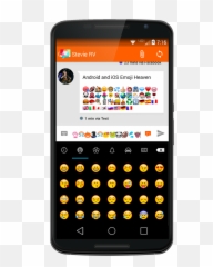 Tip - Celular Teclado Emoji Png,Nexus 6 Emoji