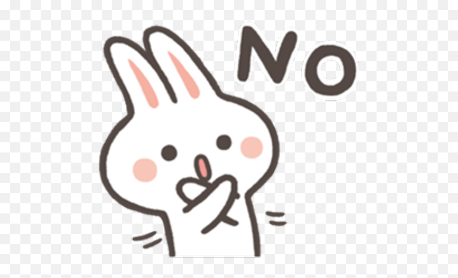 Sticker Maker - Rabbit Bobo 1 Dot Emoji,Kanahei Rabbit Emoticon