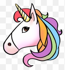 Easy Drawings Unicorn Emoji Drawing - Dessin Facile De Licorne,Unicorn Emoji