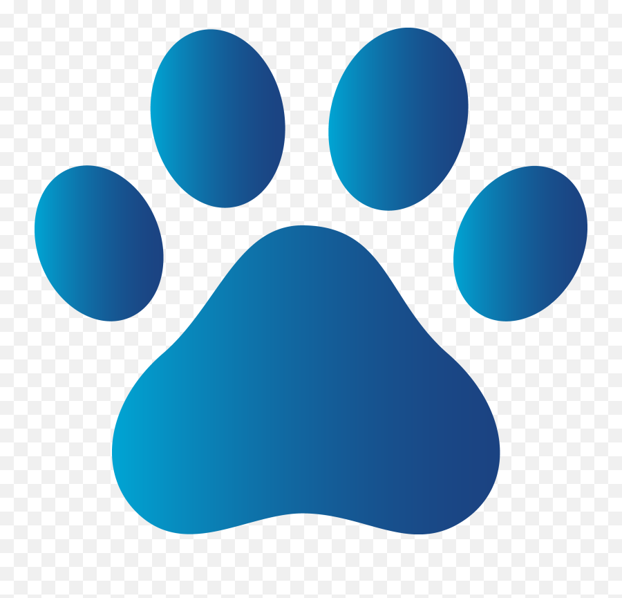 Dog Paw Prints Scroll Clipart - Clipart Paw Patrol Paw Emoji,Paws Emoji