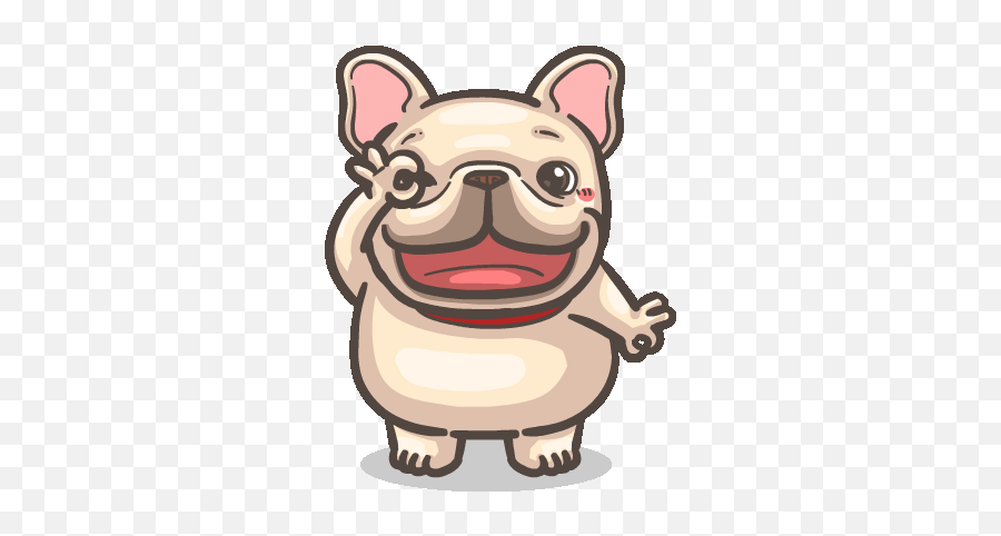 French Bulldog Pigu - French Bulldog Pigu Pop Up Stickers Emoji,Bulldog Emoticons