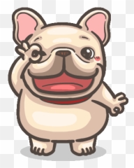 French Bulldog Pigu - French Bulldog Pigu Pop Up Stickers Emoji,Bulldog Emoticons