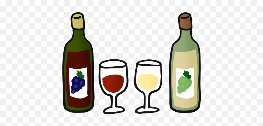 Red White Wine Glass Bottle Free Clipart Illustrations Emoji,Cheers Emoji Wine