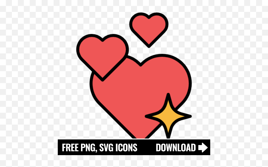 Free Red Three Hearts Icon Symbol Png Svg Download Emoji,Pink Heart Emoji Html