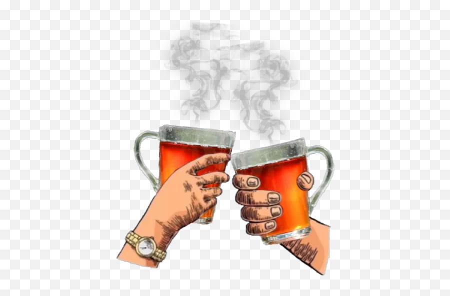 Telegram Sticker From Persian Cheers Pack Emoji,Beer Mug Cheers Emoji