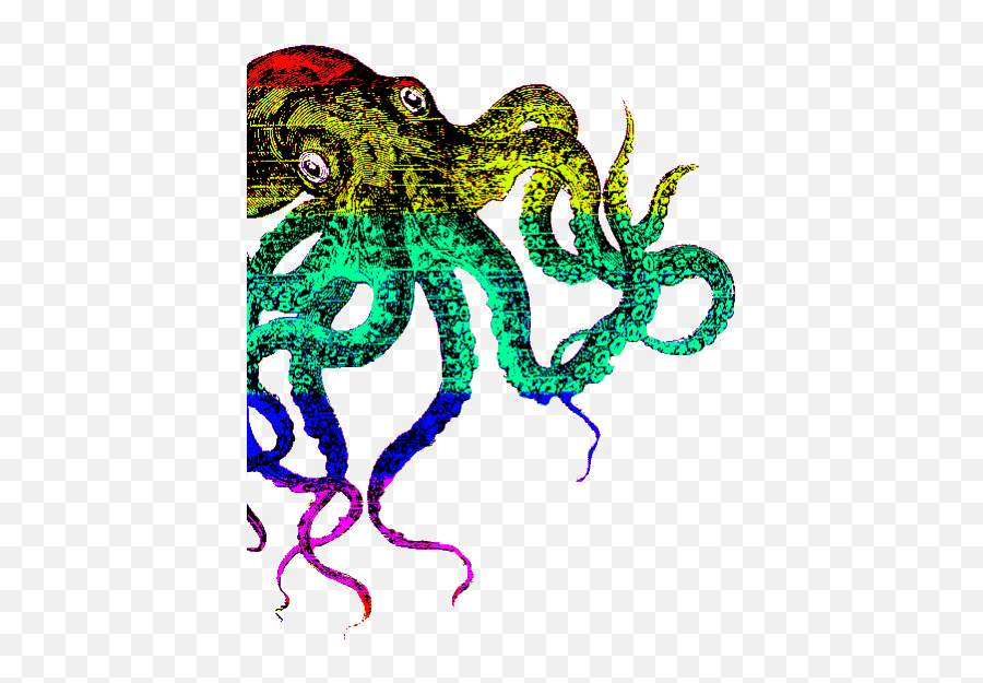 Top Trippy Octopus Stickers For Android U0026 Ios Gfycat - Animated Octopus Png Gif Emoji,Tentacle Emoji