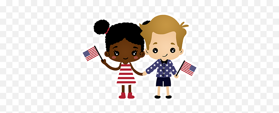 American Patriots Stickers By Luis Maldonado - Holding Hands Emoji,Patriots Emojis