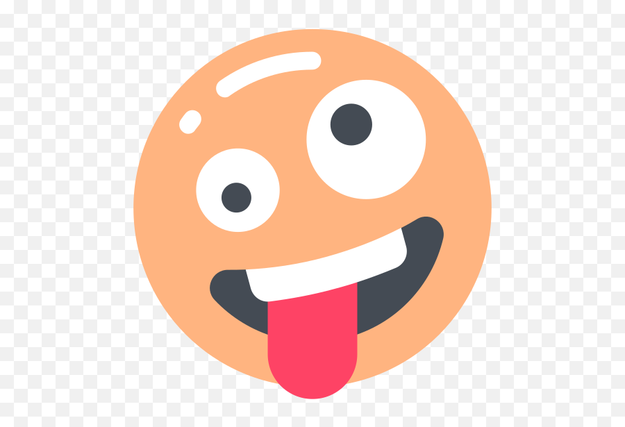 Zany Face Emoji Free Icon Of E Face - Bar Arenka,Rasberry Emoji