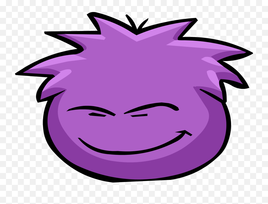 Purple Puffle Club Penguin Wiki Fandom - Happy Emoji,Purple Video Game Emoji