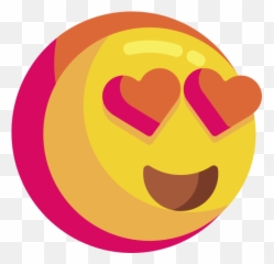 Heart Eyes - Happy Emoji,How To Make A Heart Eyes Emoji