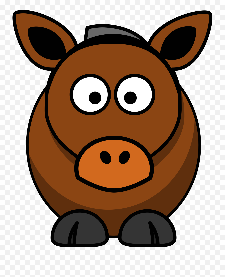 Nose Clipart Horse Nose Horse Transparent Free For Download - Cartoon Clip Art Donkey Emoji,Eevee Emoji