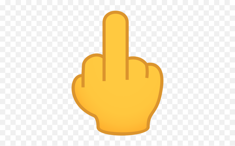 Emoji Middle Finger To Copy Paste - Orta Parmak Iareti Emoji,Pointing Emoji