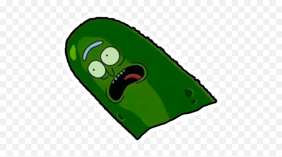Pickle Rick Rick And Morty Whatsapp - Drawing Emoji,Pickle Rick Emoji