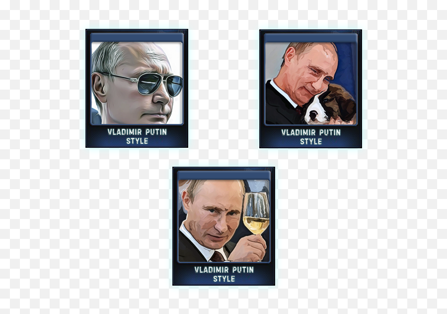 Trading Cards Of Vladimir Putin Style - Steam Putin Badge Emoji,Putin Emoticon