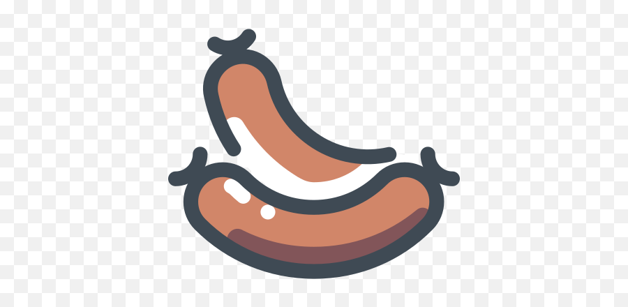 Barbecue Sausages Icon U2013 Free Download Png And Vector - Food Sausage Png Icon Emoji,Bbq Emoji
