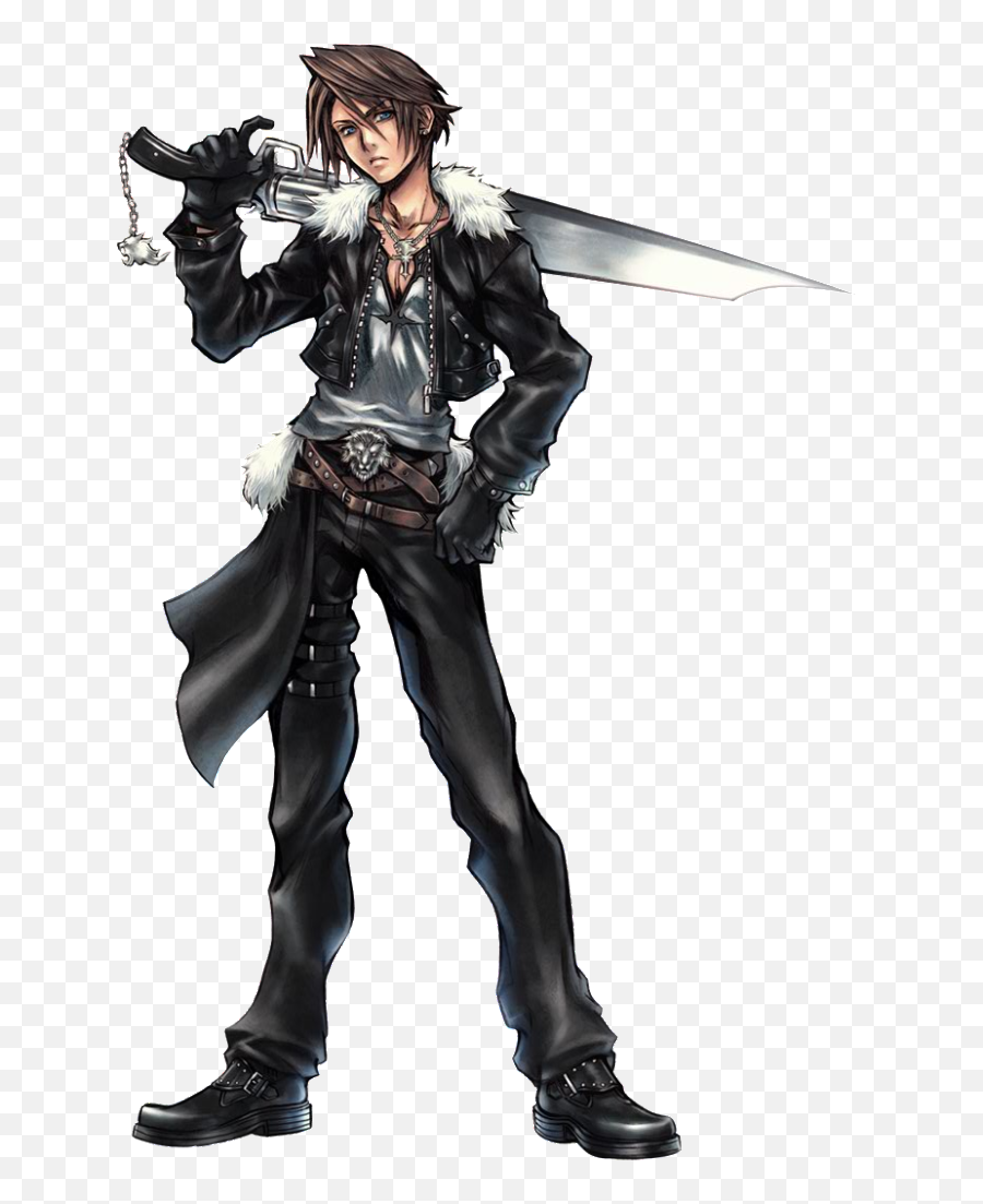 Squall - Squall Leonhart Emoji,Dissidia Opera Omnia Emojis