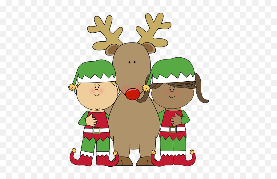 Christmas Prepositions - Baamboozle Reindeer And Elves Clipart Emoji,Christmas Elf Emojis