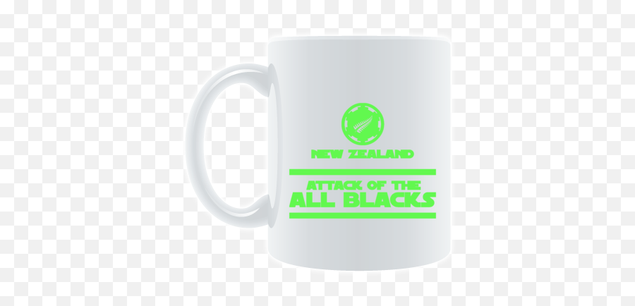 Star Icons Rugby New Zealand Rugby - Attack Of The All Magic Mug Emoji,Rugby Emoticon