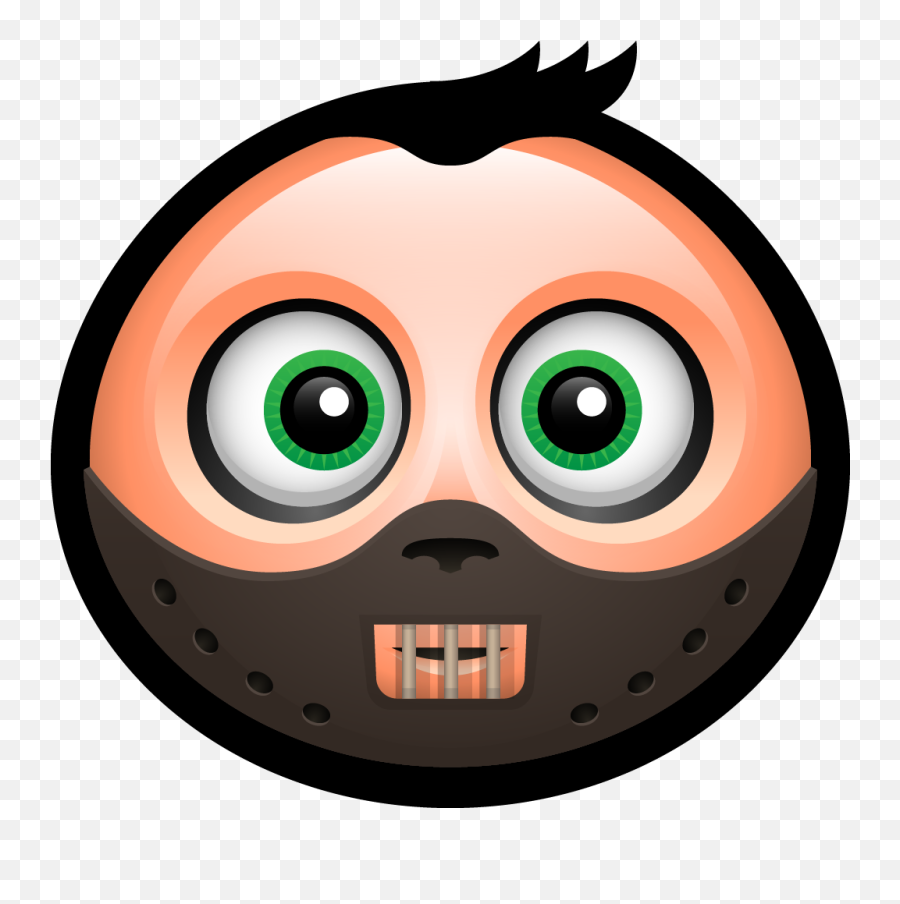 Hannibal Icon Halloween Avatar Iconset Hopstarter Emoji,Pennywise Emoji