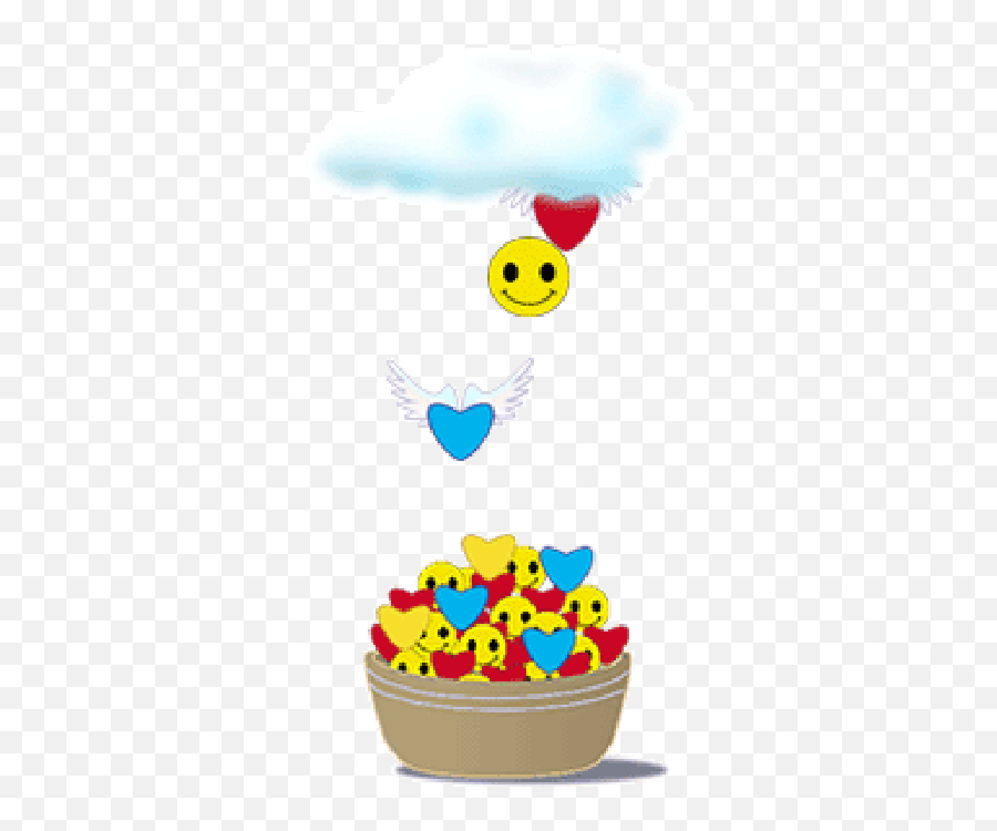 Smiley Emoji Smiley Cute Gif - Emoji Good Morning Gif,Skype Easter Bunny Emoticon