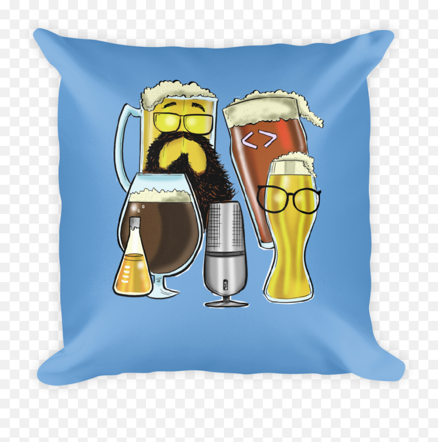 Haddeladders Logo Throw Pillow - Sky Blue Square Pillow Emoji,Emoji Pillow In Stores Kmart