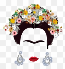 Frida Fridakahlo Silohuette Sticker - Frida Kahlo Unibrow Drawing Emoji,Frida Khalo Emoji