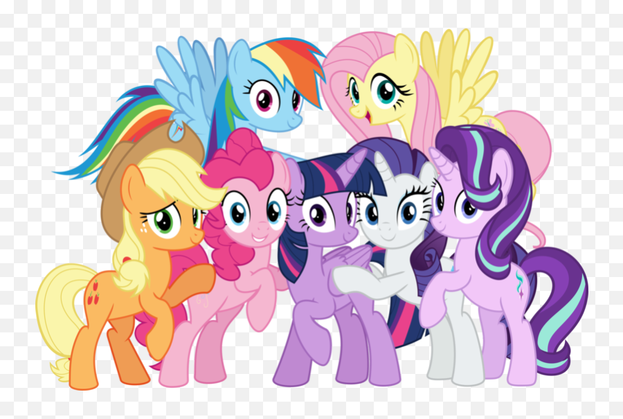 How Old Were The Mane 6 Before The Time - Mlp Mane 6 Emoji,Sfm Heavy Emotion Dmx