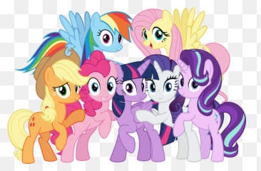 How Old Were The Mane 6 Before The Time - Mlp Mane 6 Emoji,Sfm Heavy Emotion Dmx
