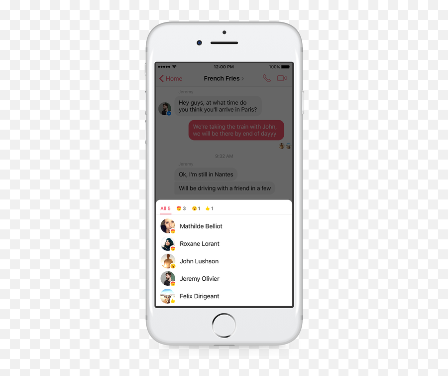 Cómo Usar Las Nuevas Reacciones De - Viewers On Myday In Messenger Emoji,Fila De Emojis Para Whatsapp