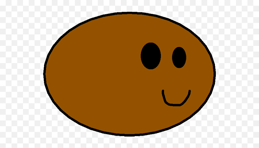 Egg Potato - Happy Emoji,Blobby Alien Emoticon