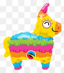 Rainbow Piñata Balloon - 071444101509 Emoji,Emoji Pinata