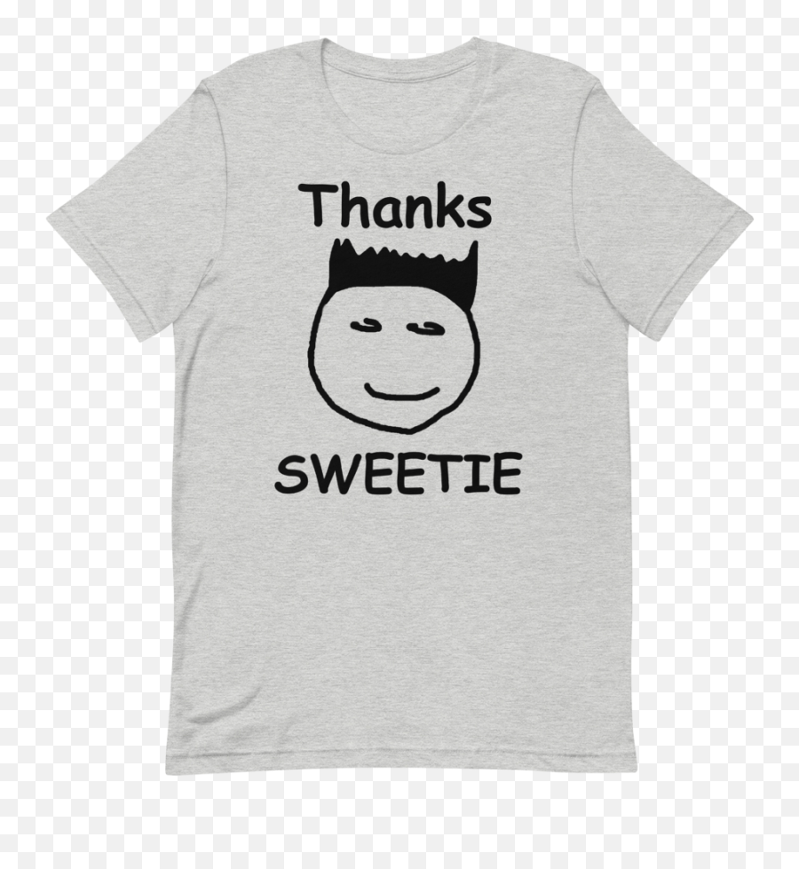 Thanks Sweetie - Premium Shortsleeve Unisex Tshirt Short Sleeve Emoji,Emoticon Bb