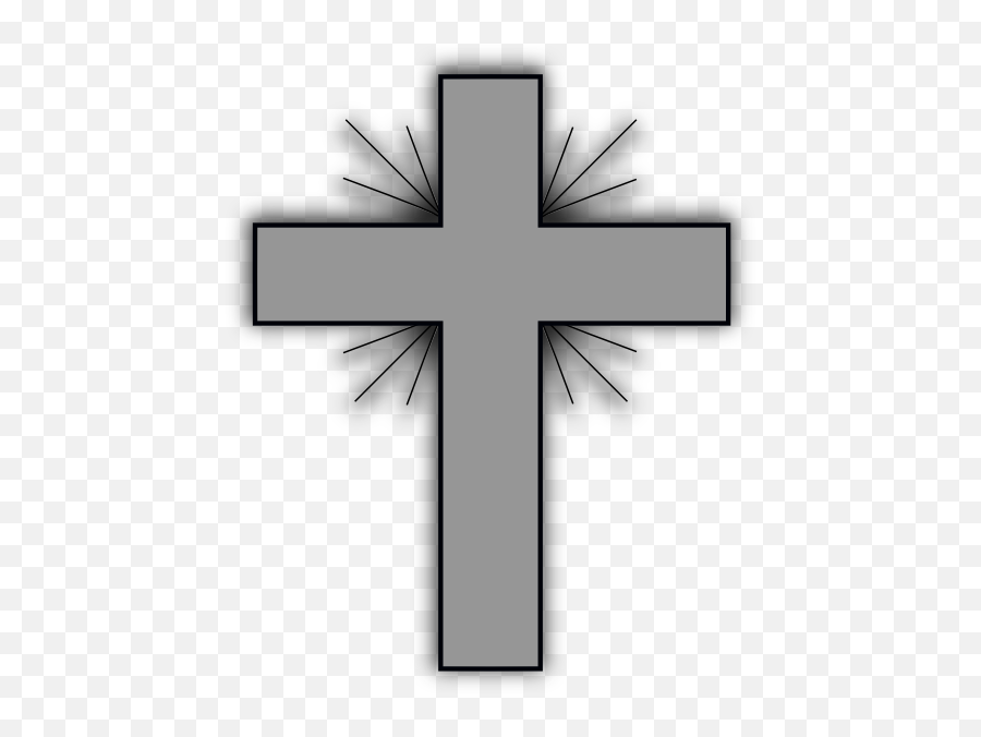 Gray Cross Clipart - Clipart Suggest Cross Png Emoji,Fall Leaf Cross Emoticon